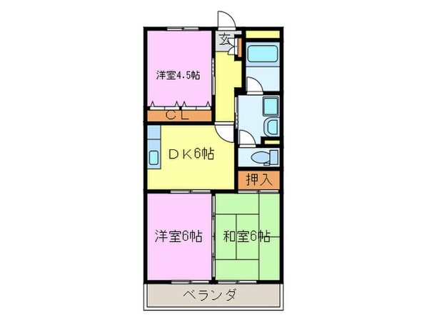 ハイラークやひろの物件間取画像